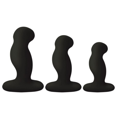 Nexus G-Play Trio+ Black - Zestaw 3 Wibrujących Korkow, 6 Trybow, USB Nexus G-Play Trio+ Black - Zestaw 3 Wibrujących Korkow, 6 Trybow, USB