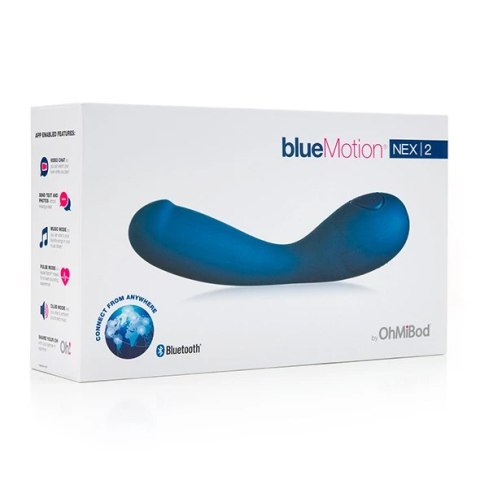 OhMiBod blueMotion Nex 2 - wibrator G-spot, sterowanie aplikacją, 16,5 cm OhMiBod blueMotion Nex 2 - wibrator G-spot, sterowanie aplikacją, 16,5 cm