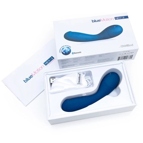 OhMiBod blueMotion Nex 2 - wibrator G-spot, sterowanie aplikacją, 16,5 cm OhMiBod blueMotion Nex 2 - wibrator G-spot, sterowanie aplikacją, 16,5 cm