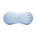 TENGA Flex II Bubbly Blue - elastyczna nakładka intymna z miękką teksturą