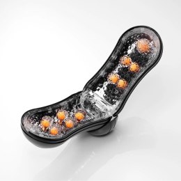 Tenga Flip Orb Strong Orange Crash - System kul masujących, czarna obudowa