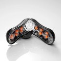 Tenga Flip Orb Strong Orange Crash - System kul masujących, czarna obudowa