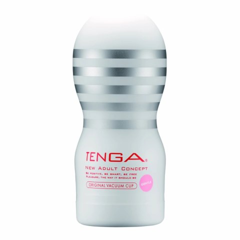 Tenga Original Vacuum Cup Gentle - biały, anatomiczny system prożniowy 15cm Tenga Original Vacuum Cup Gentle - biały, anatomiczny system prożniowy 15cm