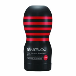 Tenga Original Vacuum Cup Strong czarny - zaawansowana maszyna intymna 15 cm