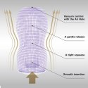 Tenga Premium Original Vacuum Cup Gentle - biała maszyna intymna 15 cm