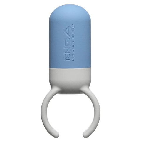 Tenga SVR One Blue - silikonowy pierścień wibrujący, wodoodporny, USB Tenga SVR One Blue - silikonowy pierścień wibrujący, wodoodporny, USB