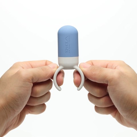 Tenga SVR One Blue - silikonowy pierścień wibrujący, wodoodporny, USB Tenga SVR One Blue - silikonowy pierścień wibrujący, wodoodporny, USB