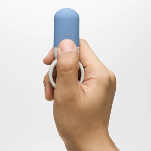 Tenga SVR One Blue - silikonowy pierścień wibrujący, wodoodporny, USB Tenga SVR One Blue - silikonowy pierścień wibrujący, wodoodporny, USB