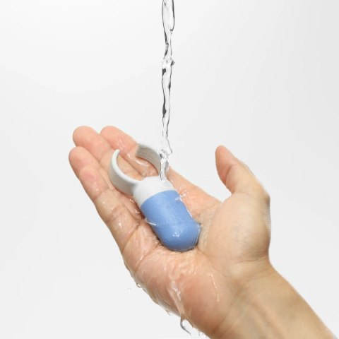 Tenga SVR One Blue - silikonowy pierścień wibrujący, wodoodporny, USB Tenga SVR One Blue - silikonowy pierścień wibrujący, wodoodporny, USB
