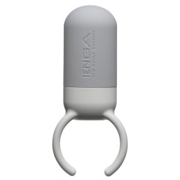 Tenga SVR One Gray - Pierścień wibrujący, wodoodporny, silikonowy