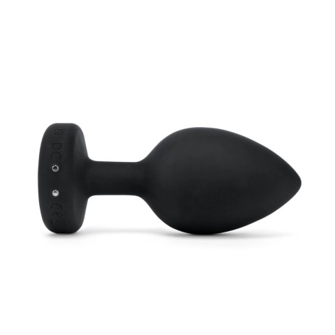 B-Vibe Jewel Plug XXL Black - zdalny system wibracyjny, silikon, USB B-Vibe Jewel Plug XXL Black - zdalny system wibracyjny, silikon, USB