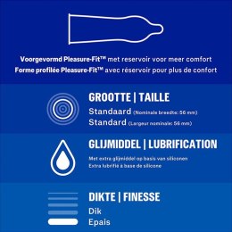 Durex Originals Extra Safe prezerwatywy 3 sztuki szerokość 56 mm