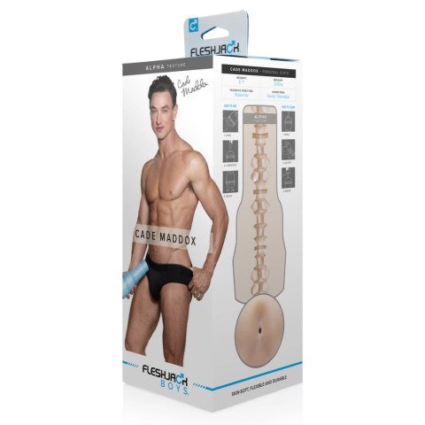 Fleshjack Boys Cade Maddox Alpha model anatomiczny SuperSkin Fleshjack Boys Cade Maddox Alpha model anatomiczny SuperSkin