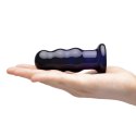 Glas Beaded Plug Szklany z Wibracjami i Pilotem 9 cm USB