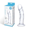 Glas Curved Realistic - model szklany, przezroczysty, 17 cm, z żyłkami