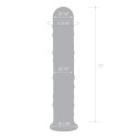 Glas Extra Large - Szklana anatomiczna forma z wypustkami 25 cm