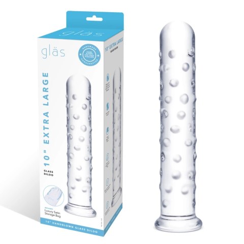 Glas Extra Large - Szklana anatomiczna forma z wypustkami 25 cm Glas Extra Large - Szklana anatomiczna forma z wypustkami 25 cm