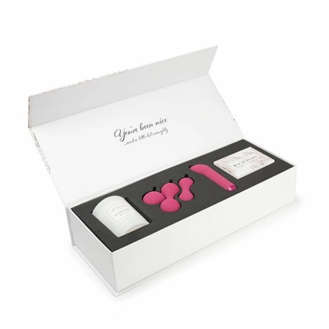 Je Joue Gift Set Naughty and Nice Collection - Zestaw prezentowy z kulkami Kegla i masażerem Je Joue Gift Set Naughty and Nice Collection - Zestaw prezentowy z kulkami Kegla i masażerem