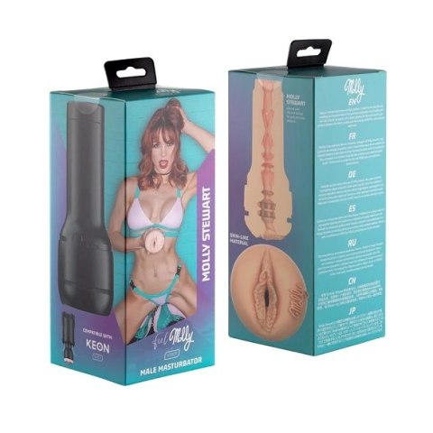 Kiiroo Stars Collection Feel Molly Stewart - system intymny odwzorowany, 200 mm Kiiroo Stars Collection Feel Molly Stewart - system intymny odwzorowany, 200 mm