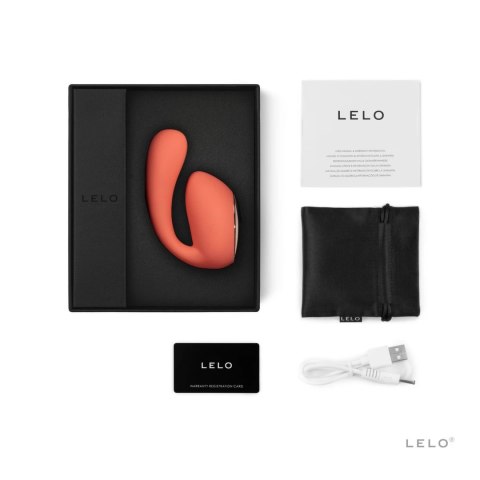 LELO Ida Wave Coral Red - dwusilnikowy model z WaveMotion, aplikacja LELO Ida Wave Coral Red - dwusilnikowy model z WaveMotion, aplikacja