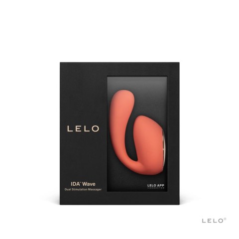 LELO Ida Wave Coral Red - dwusilnikowy model z WaveMotion, aplikacja LELO Ida Wave Coral Red - dwusilnikowy model z WaveMotion, aplikacja