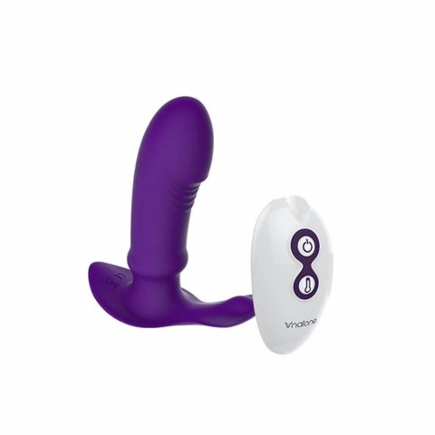 Nalone Marley Purple - masażer z funkcją podgrzewania, 7 trybow, pilot Nalone Marley Purple - masażer z funkcją podgrzewania, 7 trybow, pilot