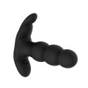 Nalone Pearl Black - Anatomiczny masażer prostaty z obrotowym systemem i pilotem 12,5 cm