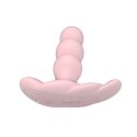 Nalone Pearl Light Pink - masażer obrotowy z pilotem, silikonowy