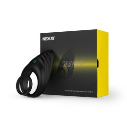 Nexus Enhance - silikonowy pierścień wibrujący, ładowalny, IPX7