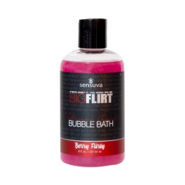 Sensuva Big Flirt Berry Flirty płyn do kąpieli z feromonami 237ml