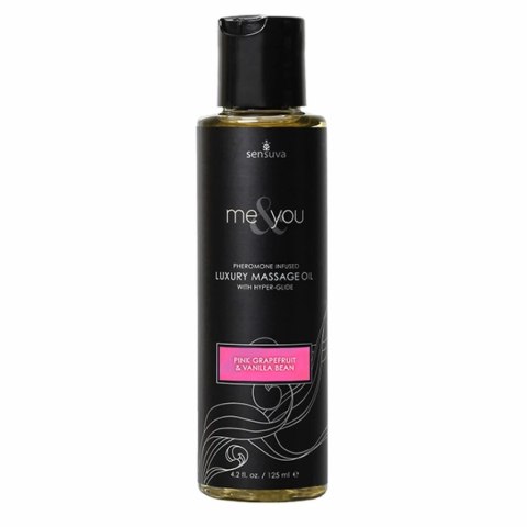 Sensuva Me & You Olejek do masażu Grejpfrut & Wanilia 125 ml