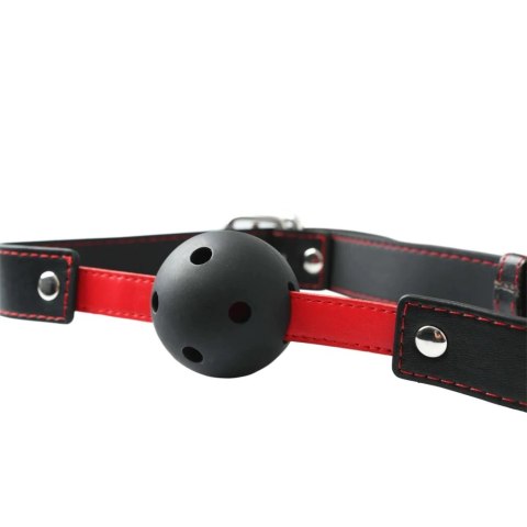 Sportsheets S&M Hush Ball Gag - anatomiczny knebel, czarny, 4,5 cm Sportsheets S&M Hush Ball Gag - anatomiczny knebel, czarny, 4,5 cm