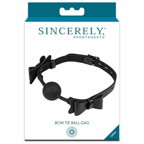 Sportsheets Sincerely Bow Tie Ball Gag - regulowany model z kokardkami Sportsheets Sincerely Bow Tie Ball Gag - regulowany model z kokardkami