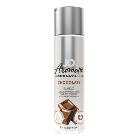 System JO Aromatix Olejek do masażu Czekolada 120ml witaminowy System JO Aromatix Olejek do masażu Czekolada 120ml witaminowy