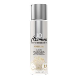 System JO Aromatix Olejek do masażu Wanilia 120 ml, witaminy i jojoba