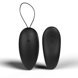 The Screaming O Premium Remote Egg czarny - system wibracyjny z pilotem