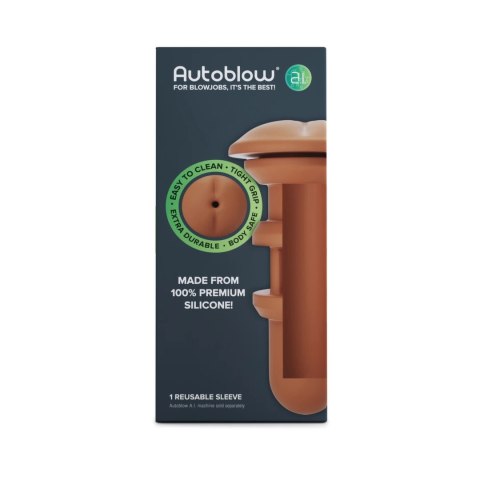 Autoblow A.I. Wkładka Anatomiczna Brown - Wymienna do Systemu Autoblow Autoblow A.I. Wkładka Anatomiczna Brown - Wymienna do Systemu Autoblow