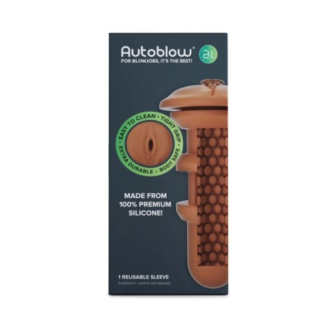 Autoblow A.I. Wkładka wymienna model Brown do maszyny intymnej Autoblow A.I. Wkładka wymienna model Brown do maszyny intymnej