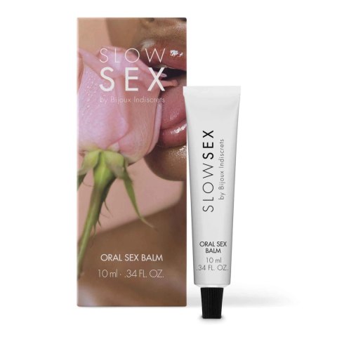 Bijoux Indiscrets Slow Sex balsam kokosowy do pielęgnacji ust 10 ml Bijoux Indiscrets Slow Sex balsam kokosowy do pielęgnacji ust 10 ml