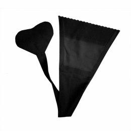 Bye Bra Adhesive Thong Black One Size - samoprzylepne stringi czarne