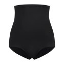Bye Bra Padded Panties L Black - Majtki Modelujące z Pianką, Wysoki Stan
