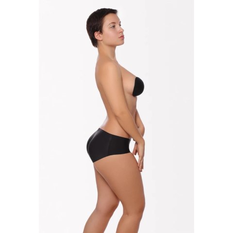 Bye Bra Padded Panties L Black - Majtki modelujące z pianką, niski stan Bye Bra Padded Panties L Black - Majtki modelujące z pianką, niski stan