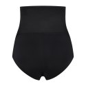 Bye Bra Padded Panties S Black - Modelujące majtki z wysokim stanem