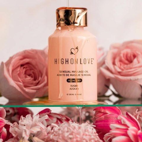 HighOnLove CBD Sugar High Olejek do masażu 100 ml - edycja limitowana HighOnLove CBD Sugar High Olejek do masażu 100 ml - edycja limitowana