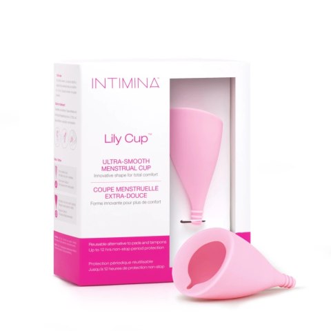 Intimina Lily Cup A kubeczek menstruacyjny silikonowy 28ml rożowy