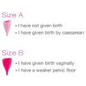 Intimina Lily Cup A kubeczek menstruacyjny silikonowy 28ml rożowy