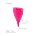 Intimina Lily Cup B kubeczek menstruacyjny silikonowy 32 ml rożowy