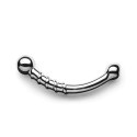 Le Wand Bow stalowy model dwustronny anatomiczny 17,8 cm