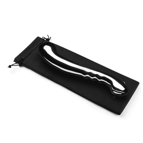 Le Wand Contour stalowy aplikator intymny dwustronny 27,9 cm Le Wand Contour stalowy aplikator intymny dwustronny 27,9 cm