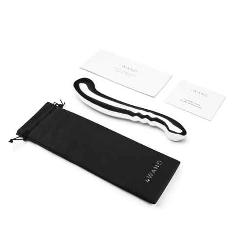 Le Wand Contour stalowy aplikator intymny dwustronny 27,9 cm Le Wand Contour stalowy aplikator intymny dwustronny 27,9 cm